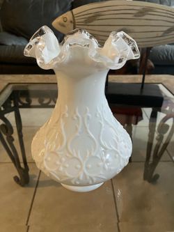 Milk Glass Vase