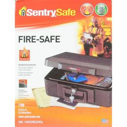 Excellent Condition Fireproof Sentry Safe 1100 Safe Case