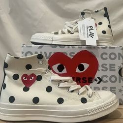 Cdg converse size 7 womens $130