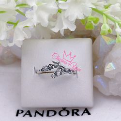 925 silver Pandora style ring.