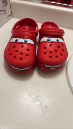 lighting mcqueen crocs
