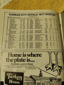 Seattle Mariners 1977 Scorecards Thumbnail
