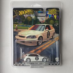 Hot Wheels Boulevard Honda Civic Type R EK9 Chasing Js Premium Real Riders JDM
