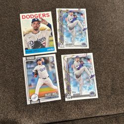 Topps 2026 Baseball Cards Dodgers Blake Snell 