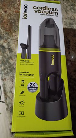 Ionvac Cordless Hand Vacuum cleaner
Condition brand new
No returns
Feel free to ask questions
Happy to bundle
Please check my other listings