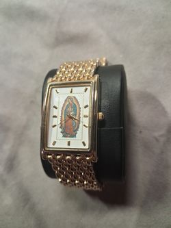 Guadalupe Mary Watch Gold New Only 39$