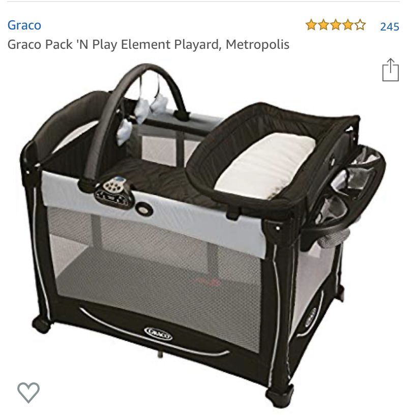 Graco Pack ‘N Play with basinet and changing table