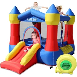 Brand New Red-Blue Toddler Bounce House Jumper (Age 3-8)