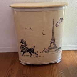 Vintage Mid Century Hamper
