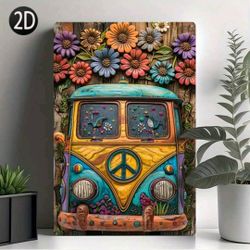 Metal Tin Sign, Wall Hanging Decor