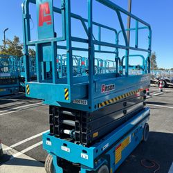 26ft Electric Scissor Lift