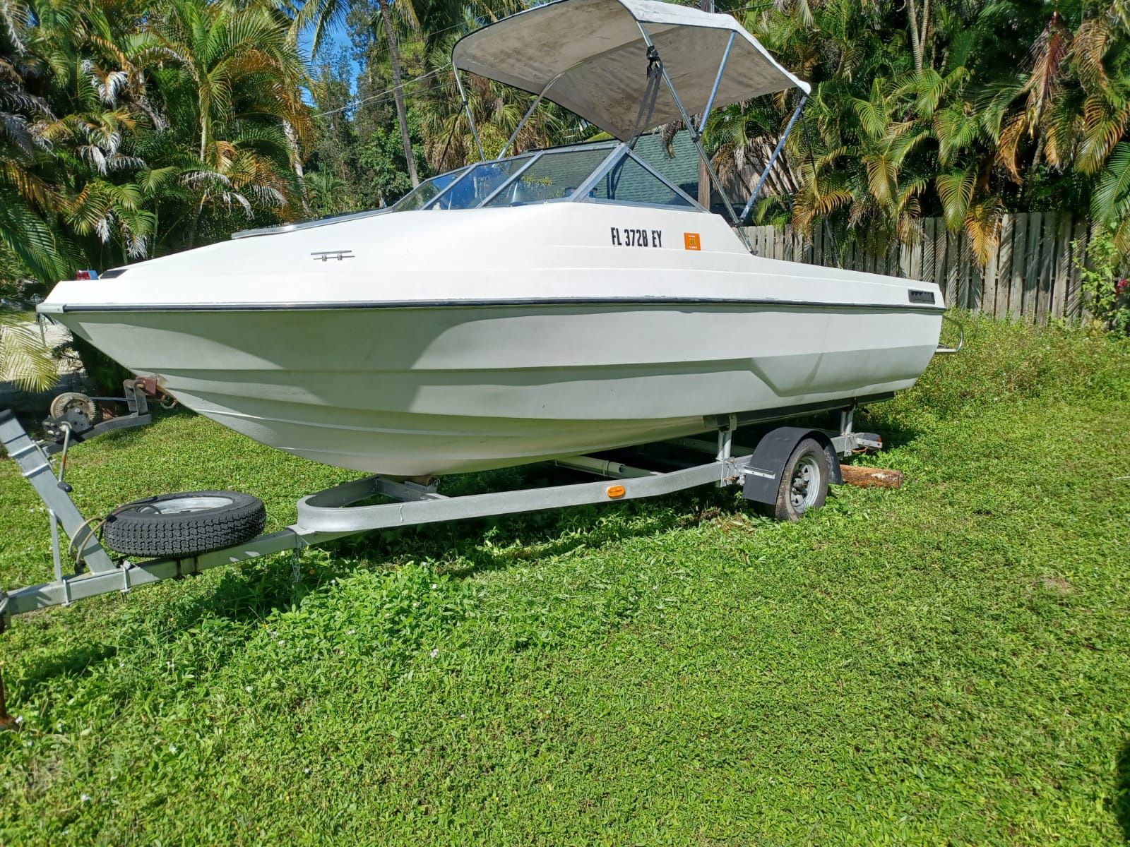 Boat For Sale  W/ Trailer- Classic “Conroy X-19” (By Glaston) 