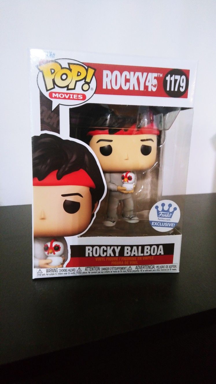 Rocky Balboa w/Chicken Funko Pop! Exclusive