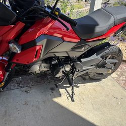 2025 Boom Vader 125cc Honda Grom clone 340 miles runs great