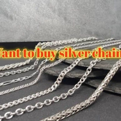 Silver 925 chains / bracelet