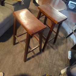 wooden Stools 