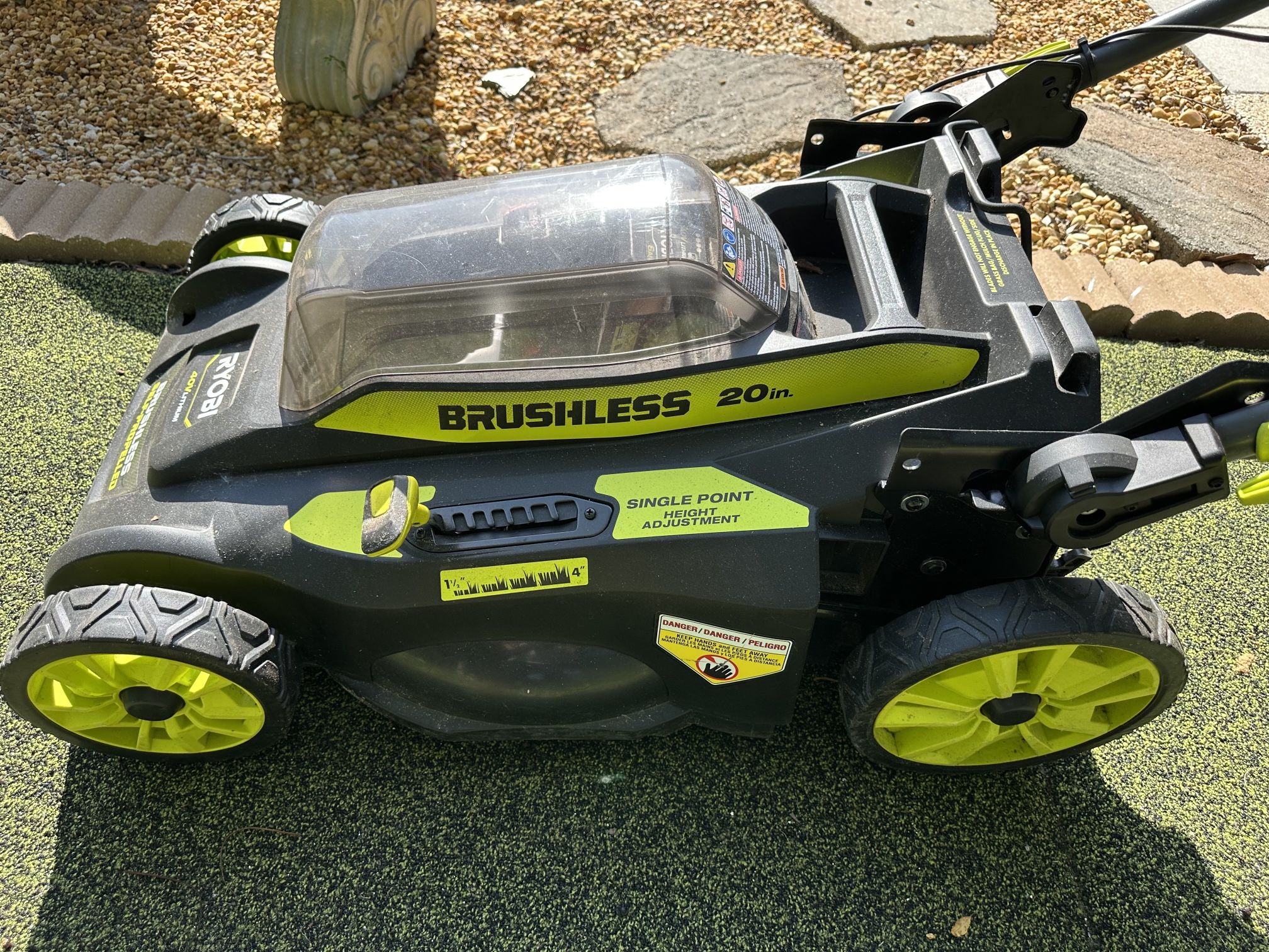 Ryobi Battery Operated Lawnmower