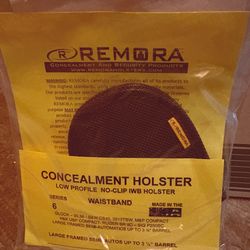 Remora holster concealment