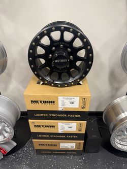 🔥 17” Method 305 – Matte Black – 8x170 (F250/F350) 🔥 CORE TIRE MOTORSPORTS