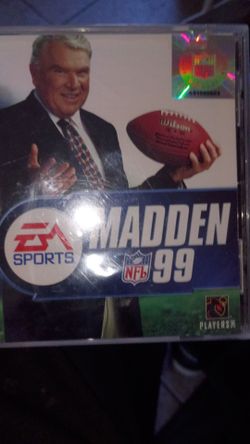 Unopened 1999 Madden football..Sony PlayStation