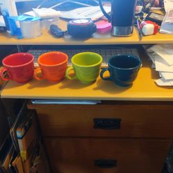 Fiesta Tea Cups