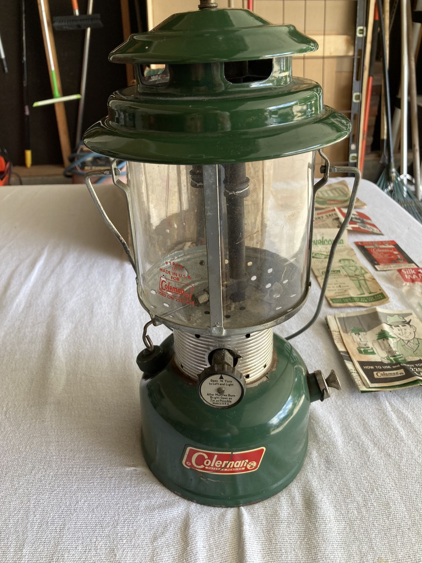 Vintage Coleman Camping Lantern (1960)
