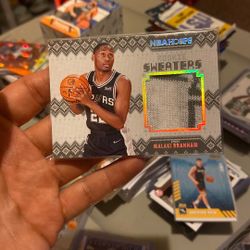 Malaki Branham 2022-23 Panini NBA Hoops #RS-MB Winter Rookie Sweaters