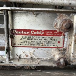 Porter Cable Hinge End For Door And Jambs