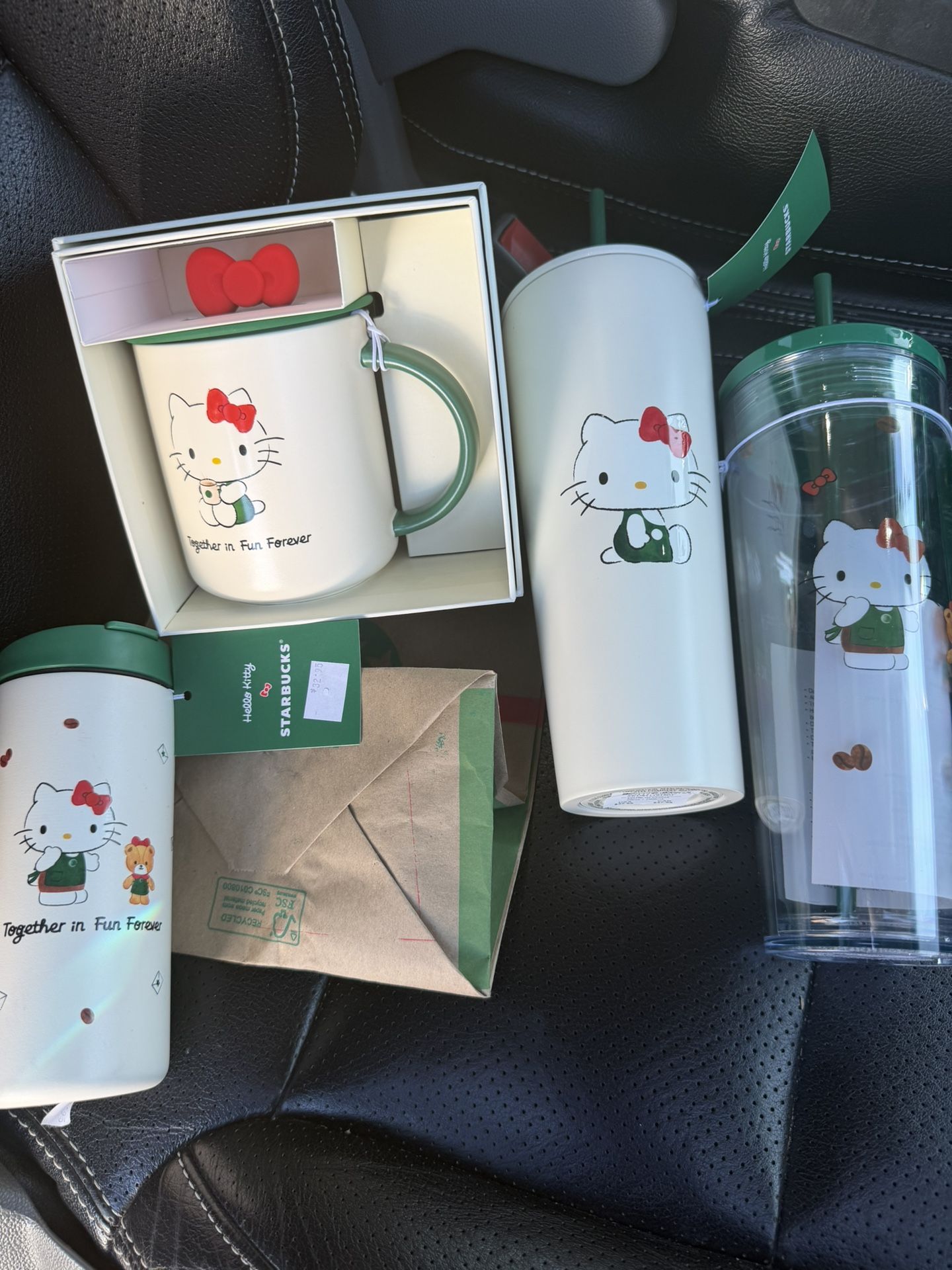 Hello Kitty Starbucks Cups