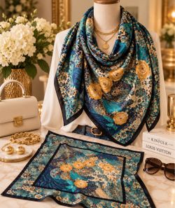 Scarf, vintage Liberty of London-inspired