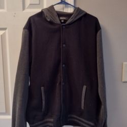 Two tone varsity jacket, XL