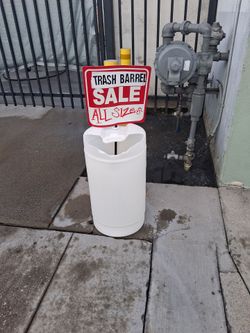 Barrels Containers Trash Cans Heavy Duty Plastic HDPE Storage Recycling ♻️