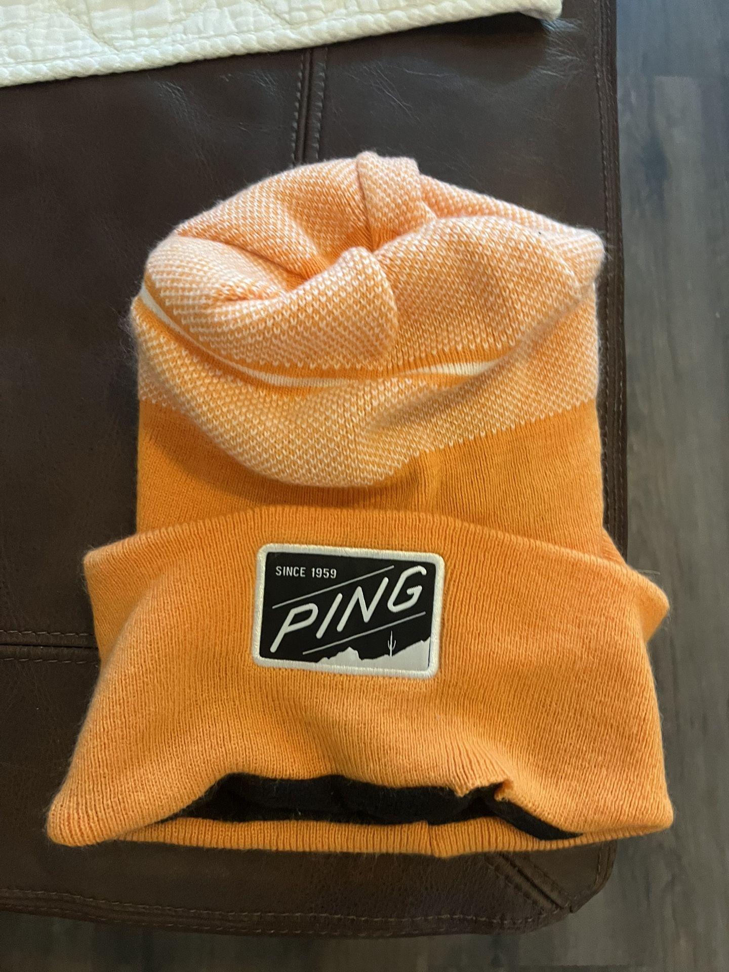PING Golf beanie new