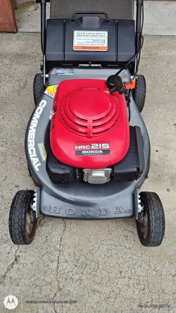 Honda HRC 215 Commercial Lawn Mower 
