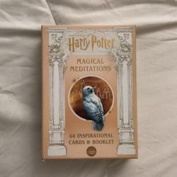 Harry Potter Magical Meditations 64 Inspirational Cards And Booklet