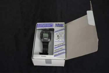 Casio WQV-1 Wrist Camera Watch PC Link Kit Great Condition