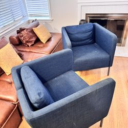 Set Of Sitting Chairs -Blue 