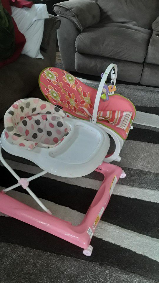 Walker Chair, Baby Chair, Toys 6 Months And Up , Bouncer 