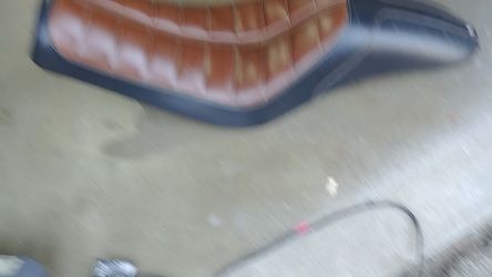 Roland Sands Harley-Davidson Dyna seat 2006 and up