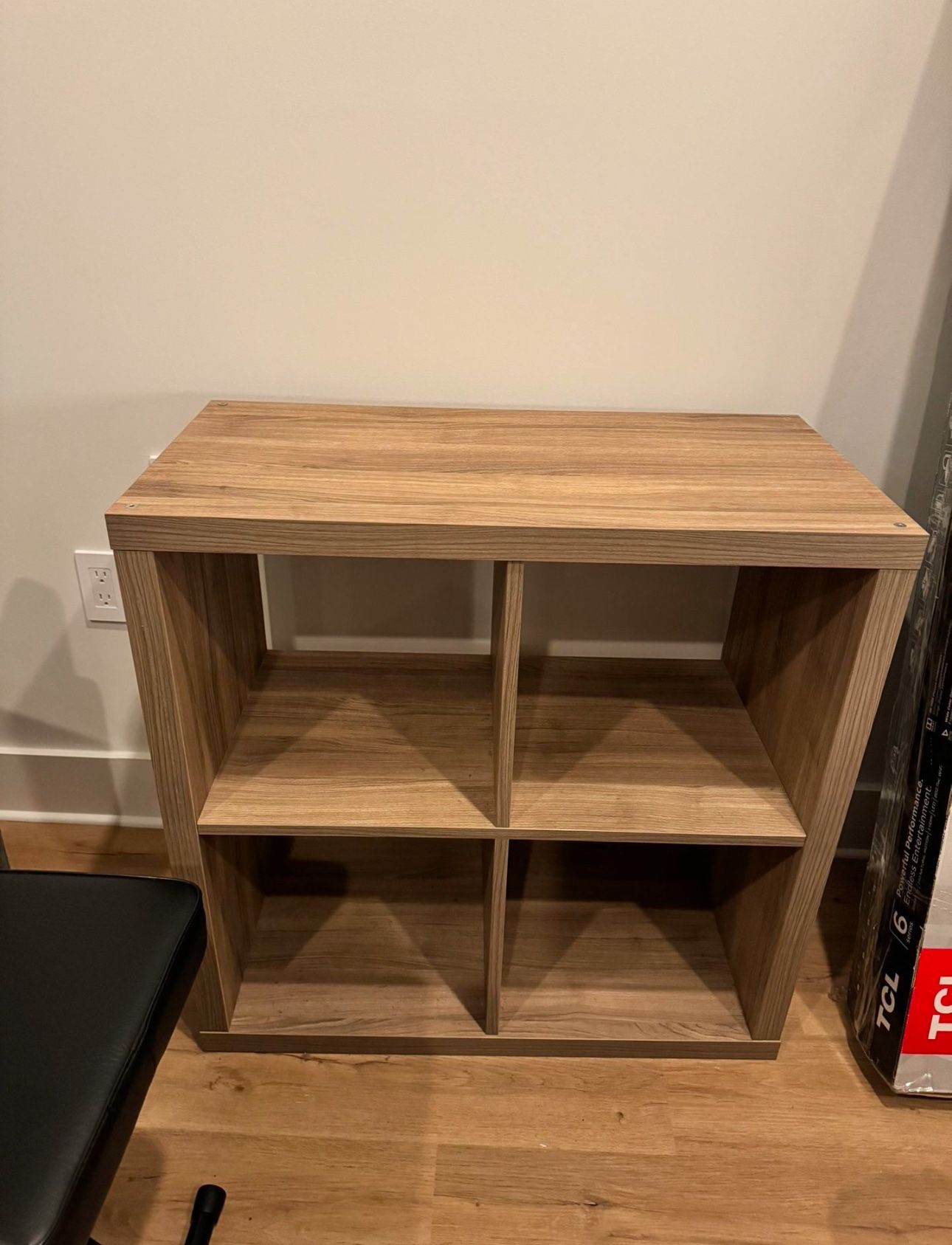 Wooden Bookcase/ Tv Stand