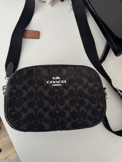 Coach Purse Jamie Camera Bag In Signature Denim