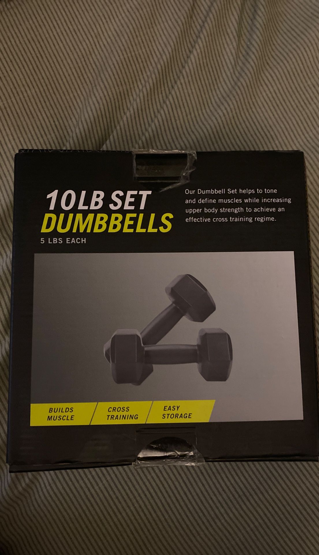 10lb set dumbbells