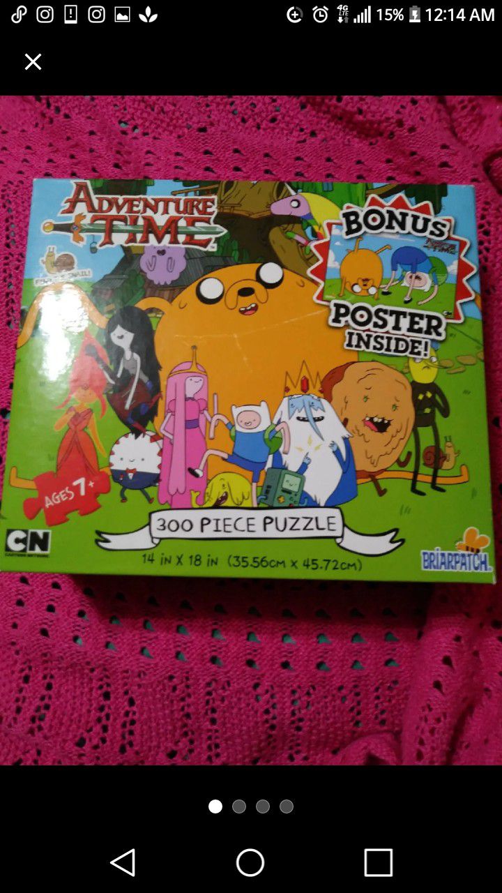 Adventure Time nib new puzzle