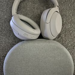 Sony WH-1000XM4 Headphones Used No Box Only Headphones And Carrying Case 