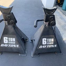 Daytona 6-Ton Heavy Duty Jack Stands (Pair) 