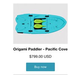 Origami paddle board SUP Modular