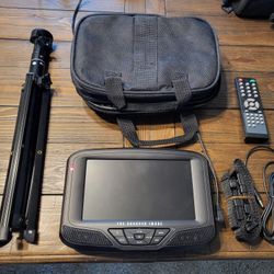 Sharper Image Portable TV  (7inch) comes with Case, Plugs plus a Tripod  - Pre-owned 