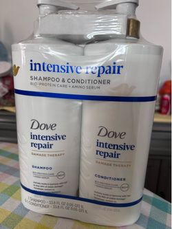 Dove Intensive Repair Shampoo & Conditioner Twin Pack (15$$)