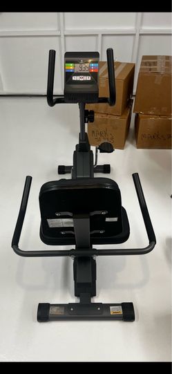 Marcy Magnetic Recumbent Exercise Bike with 8 Resistance Levels