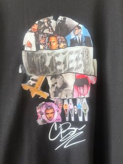 Chris Brown tee shirt Size Large